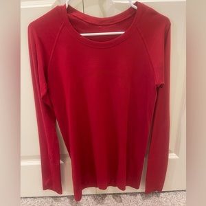 Lululemon long sleeve swiftly